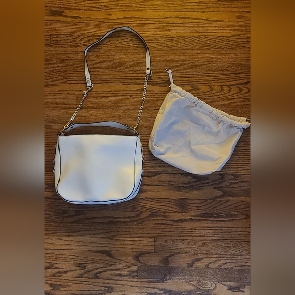 Zara | Off-White Faux Leather Purse - Picture 6 of 6